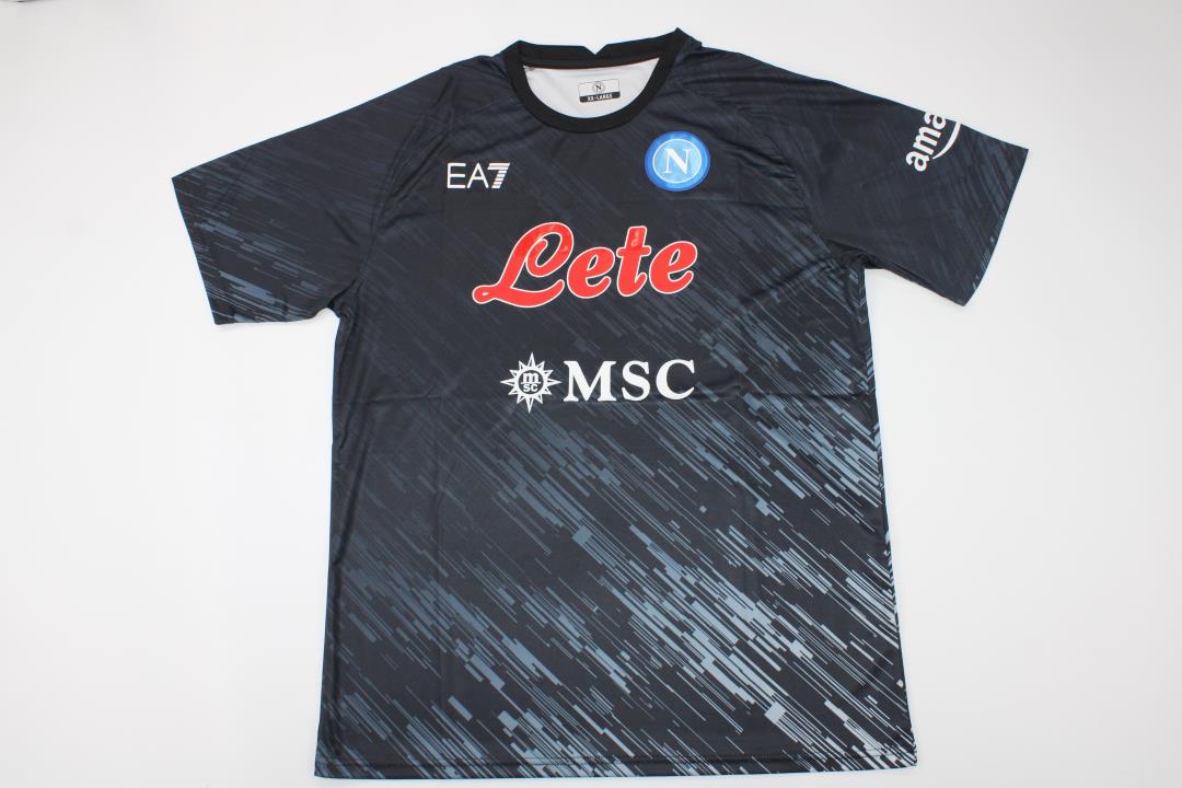 AAA Quality Napoli 22/23 Third Black Soccer Jersey